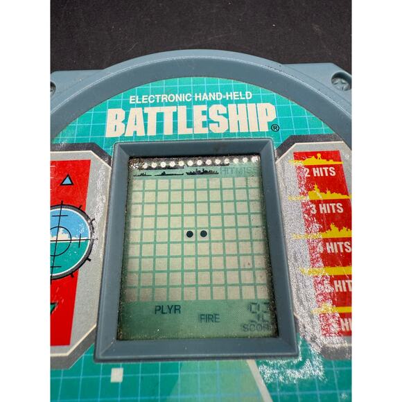 Vintage 1995 Milton Bradley Battleship Electronic Hand Held Game - Picture 6 of 6